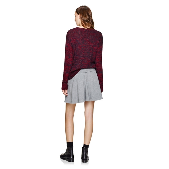 NWT Aritzia Talula Willoughby Skirt Grey Medium - Picture 2 of 15